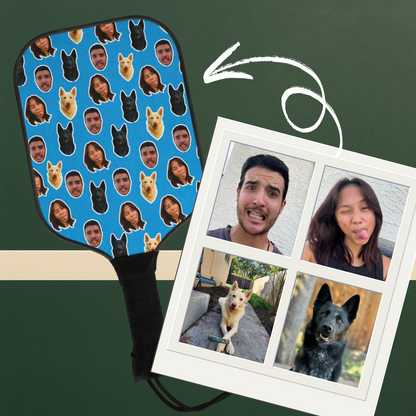 Paddly™ - Custom Faces Pickleball Paddle